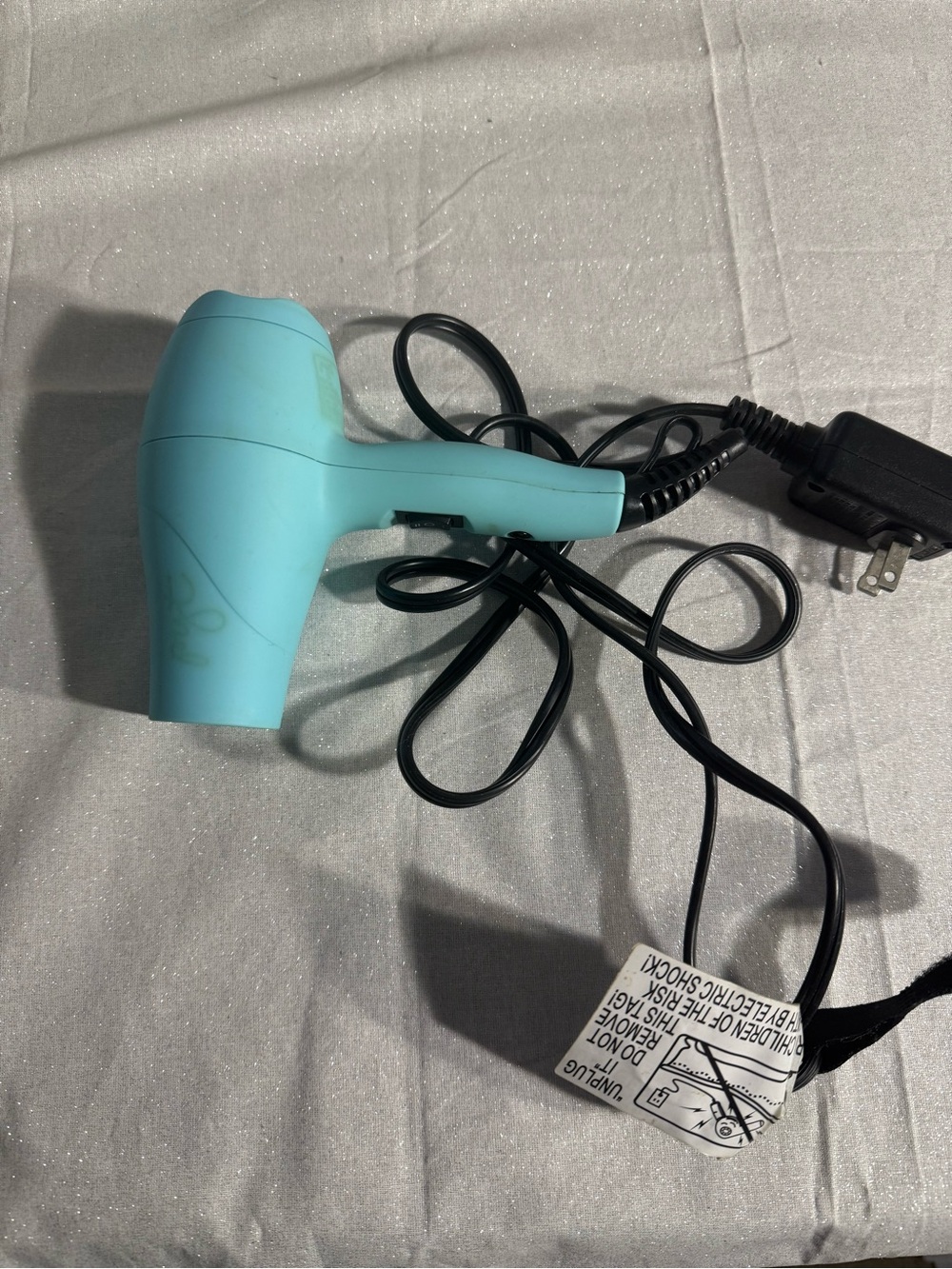 Hair Dryer Compact Travel Blow Dryer - Light Blue